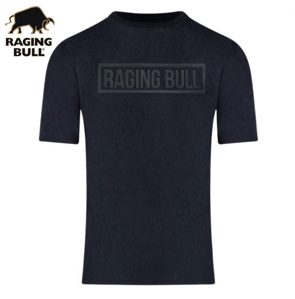Raging Bull Highbuild Logo Black T-Shirt Black