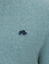 Raging Bull Organic Green Marl T-Shirt Green