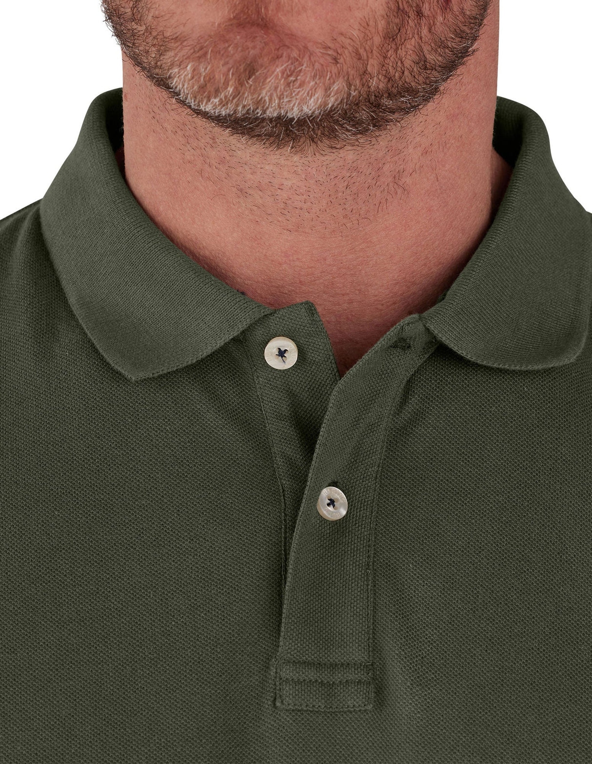 Raging Bull Organic Army Green Polo Green