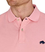 Raging Bull Organic Light Pink Polo Pink