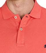Raging Bull Organic Watermelon Polo Red