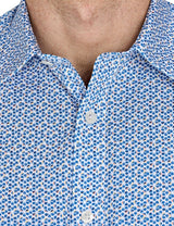 Raging Bull Pentagon Pattern Shirt White
