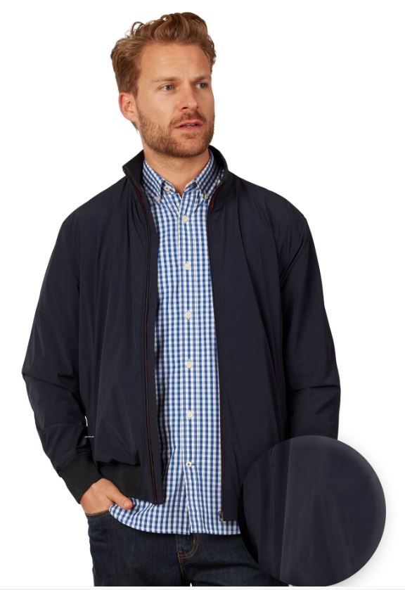 Raging Bull Lightweight Navy Jacket Navy