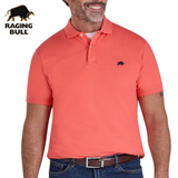 Raging Bull Organic Watermelon Polo Red