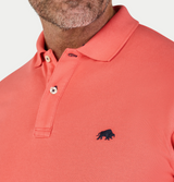 Raging Bull Organic Watermelon Polo Red