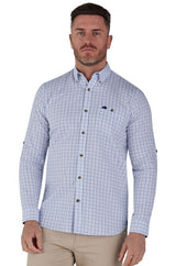 Raging Bull Window Pane Shirt Purple