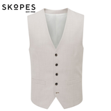 Skopes Redding X-Long Stone Waistcoat Beige