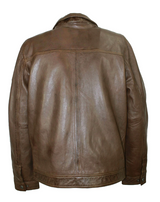 Redpoint Brice Tobacco Leather Jacket Brown