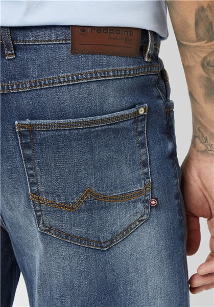 Redpoint Sherbrook Dark Blue Denim Short Blue
