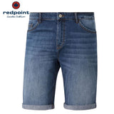 Redpoint Sherbrook Dark Blue Denim Short Blue