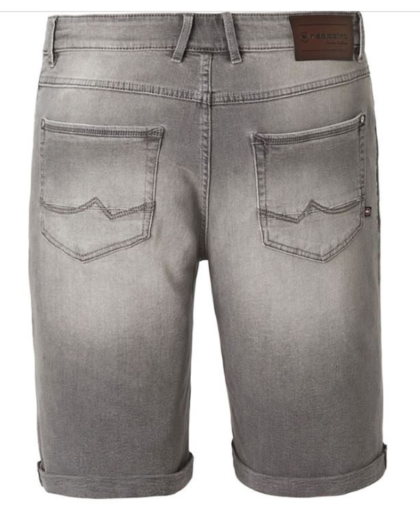 Redpoint Sherbrook Denim Stretch Shorts Grey