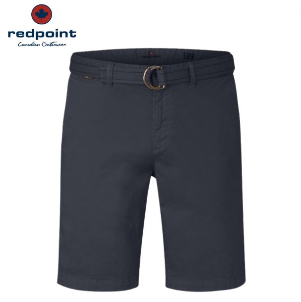 Redpoint Surrey Navy Chino Shorts Navy