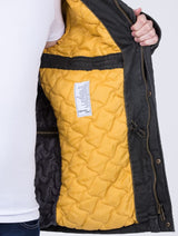 Redpoint X-Tall Kev Faux Fur Collar Coat Navy
