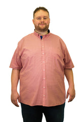 Mc Ivor Ryan Red Check Shirt Red