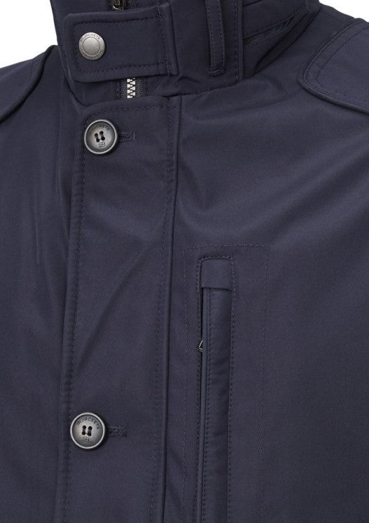 S4 X-Tall Water Repellent Navy Coat Navy