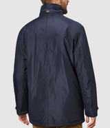 S4 North Star Navy Zip Trench Coat Navy