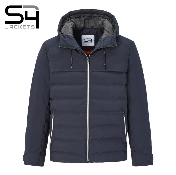S4 X-Tall Galactica Navy Quilted Jacket Navy