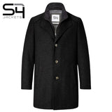 S4 X-Tall Newton Navy Stitch Coat Navy