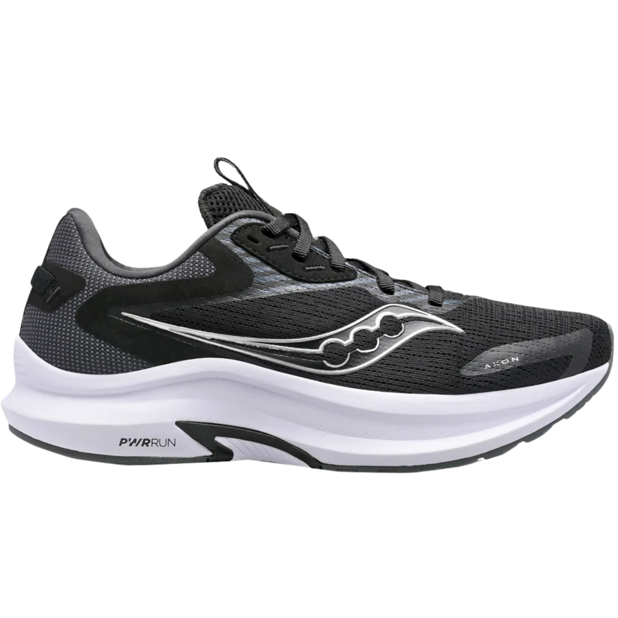 Saucony Axon 2 Black Lace Runners Black