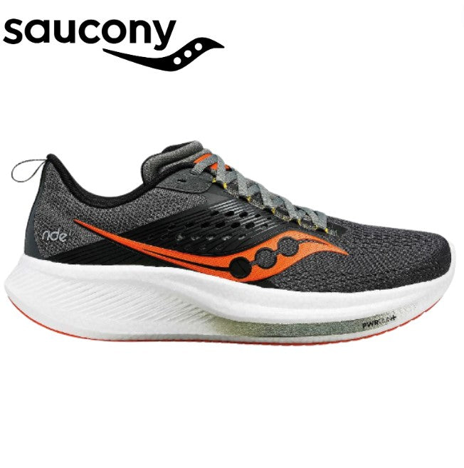 Saucony Ride 17 Pepper Running Shoe Grey