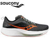 Saucony Ride 17 Pepper Running Shoe Grey