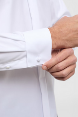 Eterna Tuxedo Dress Shirt Flyfront White