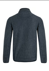 Weird Fish Rossten Navy Full Zip Navy