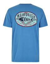 Weird Fish Eco Surf Blue T-Shirt Blue