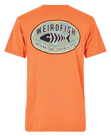 Weird Fish Eco Surf Mango T-Shirt Orange