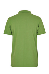 Weird Fish Organic Cotton Kiwi Polo Green