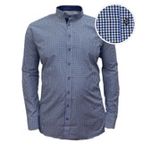 Mc Ivor Shane Blue Check Shirt Blue