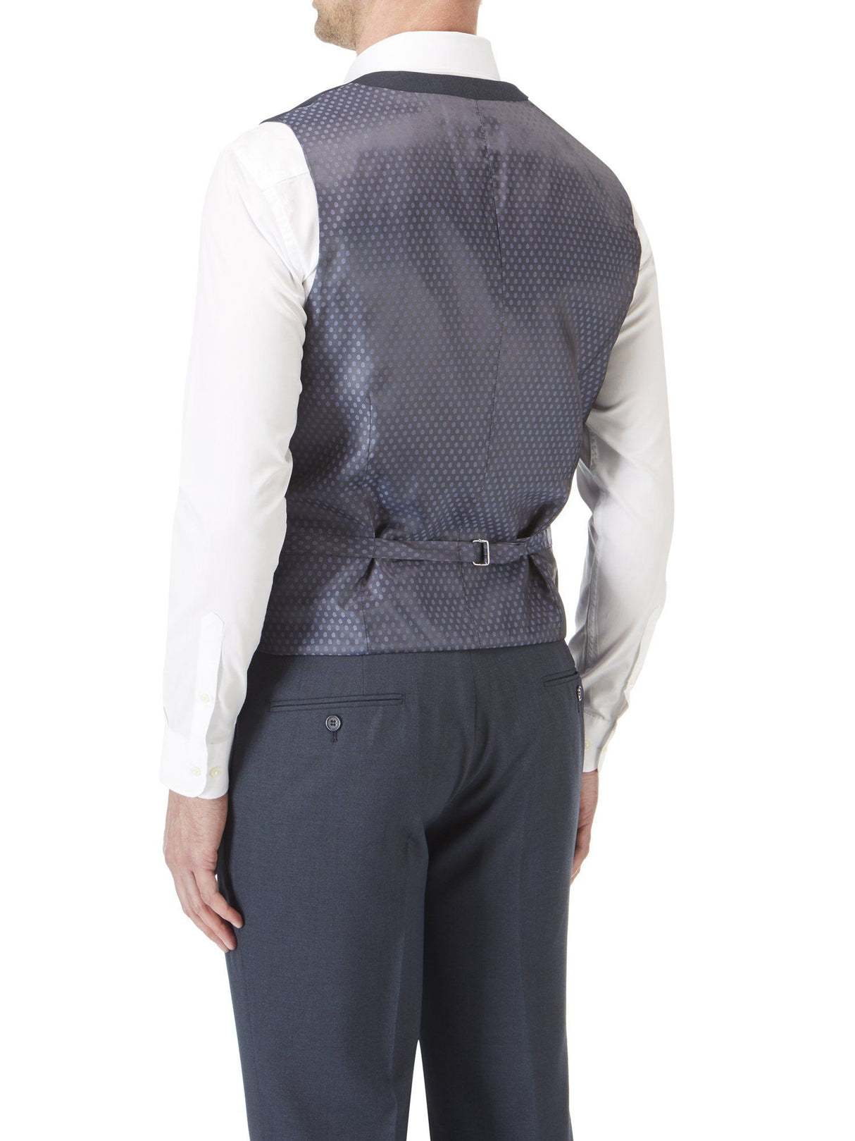 Skopes Sharpe X-Tall Blue Suit Waistcoat Blue