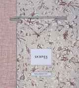 Skopes Aurelio Berry Houndstooth Jacket Red