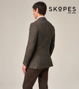 Skopes Banbury Brown Tweed Style Jacket Brown