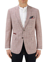 Skopes Bardem Coral Linen Sports Jacket Purple