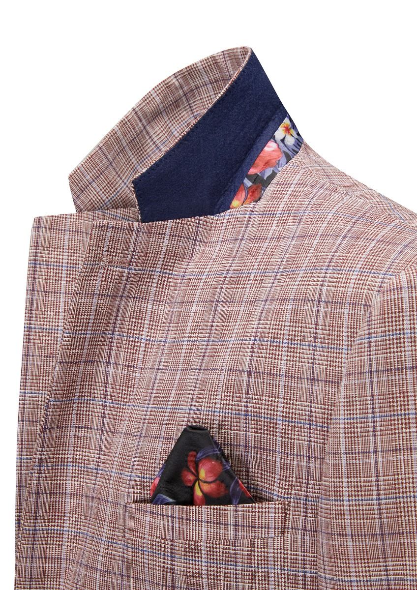 Skopes Bardem Coral Linen Sports Jacket Purple