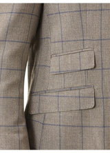 Skopes Bevington Check Sports Jacket Brown