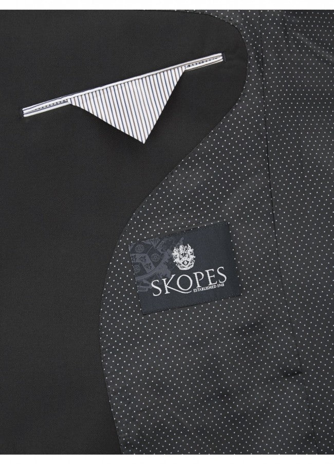 Skopes Madrid Black Suit Jacket Black