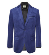 Skopes Bowie Blue Velvet Sports Jacket Blue