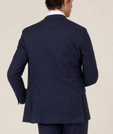Skopes Boyd Navy Puppytooth Jacket Navy