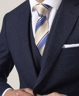 Skopes Boyd Navy Puppytooth Jacket Navy