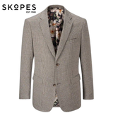 Skopes Cannon Houndstooth Brown Jacket Brown