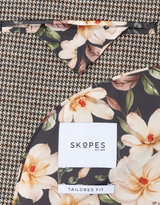 Skopes Cannon Houndstooth Brown Jacket Brown
