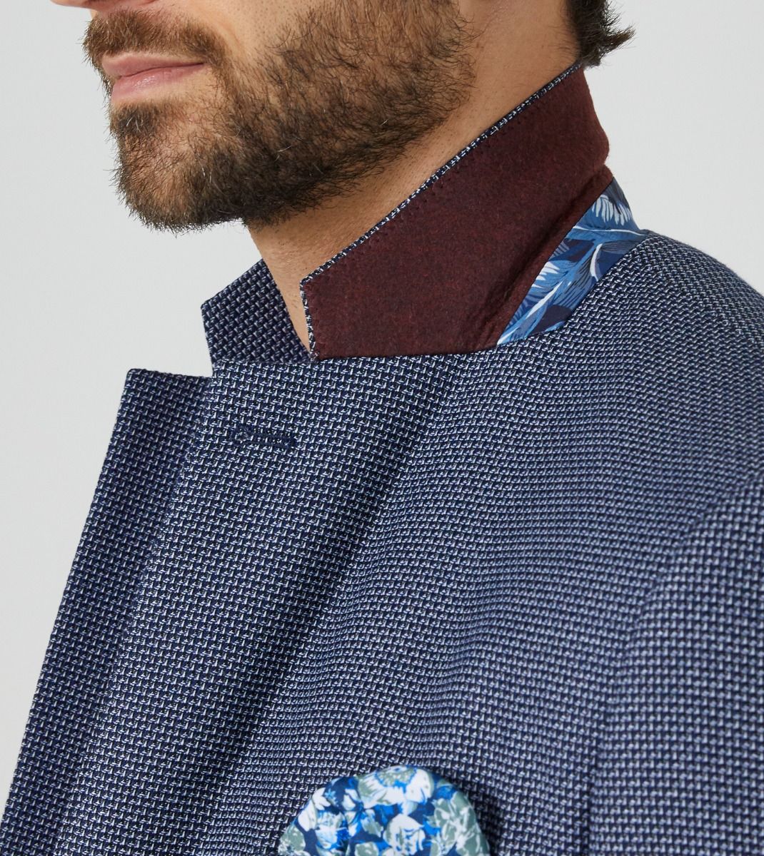 Skopes Dancy Textured Navy Sports Jacket Navy