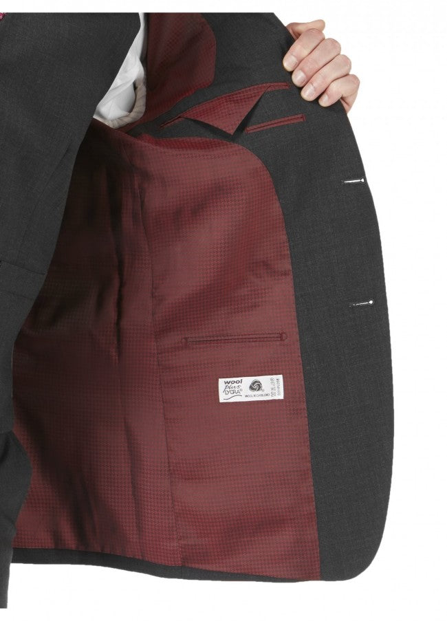 Skopes Darwin Grey Suit Jacket Charcoal