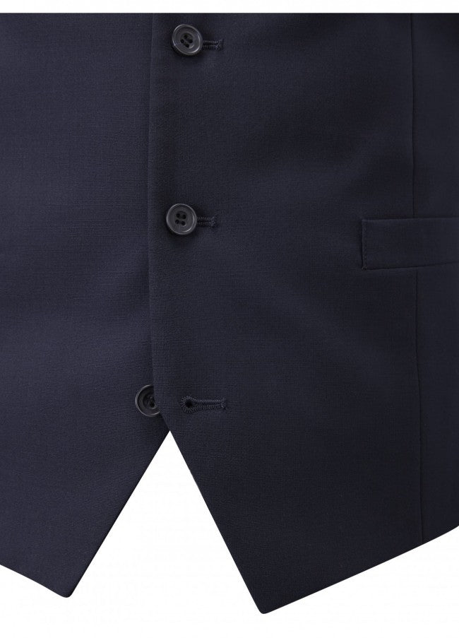 Skopes Darwin Extra Long Navy Waistcoat Navy