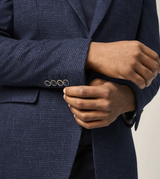 Skopes Dawlish Navy Puppytooth Jacket Navy