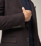 Skopes Dawlish Wine Puppytooth Jacket Wine