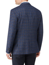 Skopes Tal Delamere Check Sports Jacket Blue