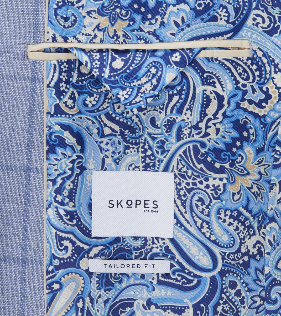 Skopes Dudley Pale Blue Sports Jacket Blue